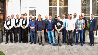 Ehrungen 10-jährige Betriebszugehörigkeit